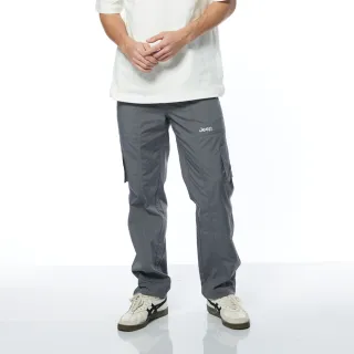【JEEP】男裝 COOLMAX多口袋長褲(灰色)