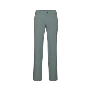 【Mammut 長毛象官方直營】Hiking V Pants Men 防曬彈性健行長褲 地層灰藍 男款 #1022-02520