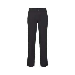 【Mammut 長毛象官方直營】Hiking V Pants Men 防曬彈性健行長褲 黑色 男款 #1022-02520