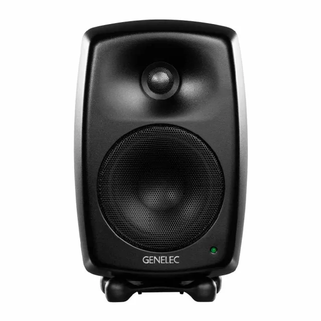 【GENELEC】8030C 5吋 主動式監聽喇叭 一對 深灰色/白色/金屬色(公司貨保證)