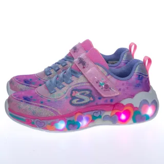 【SKECHERS】女童系列 燈鞋 ETERNAL HEART LIGHTS(302696LLPMT)
