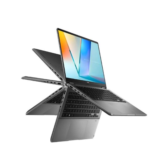 【ASUS】微軟M365一年組★14吋U5翻轉觸控AI筆電(VivoBook 14 Flip TP3407SA/Ultra 5-226V/16G/1TB SSD/W11)