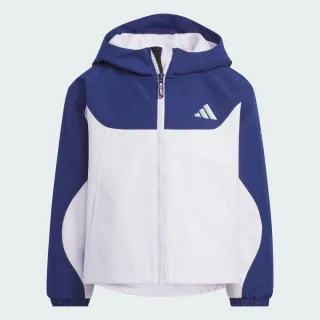 【adidas 愛迪達】連帽外套 童裝 KB0578