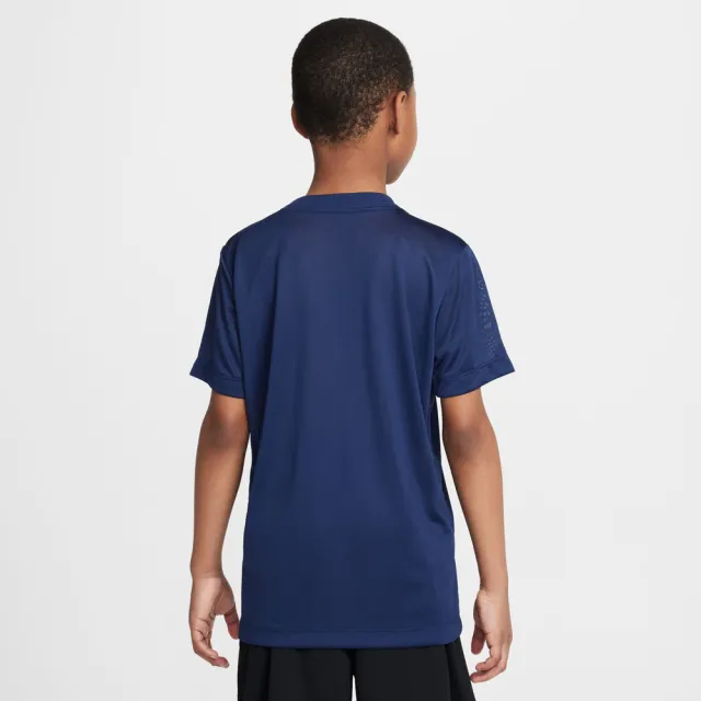 【NIKE 耐吉】短袖上衣 童裝 大童 男女童 運動 K NK DF LGD TEE FUTBOL 藍 HQ3257-410