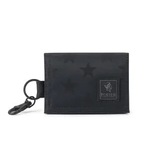 【PORTER INTERNATIONAL】小巧大方CATCH零錢包(黑)