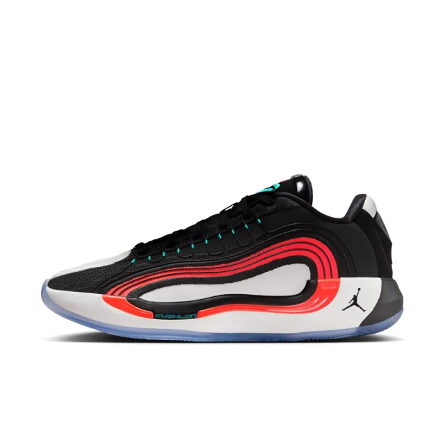 【NIKE 耐吉】籃球鞋 男鞋 運動鞋 實戰 喬丹 JORDAN LUKA 4 PF 黑灰紅 HF0824-001