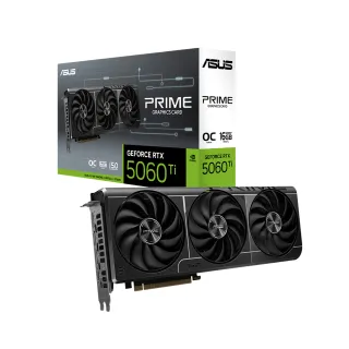 【ASUS 華碩】卡+電源+板 組合★PRIME-RTX5060TI-O16G 顯示卡(V+850W+B840+XH01)
