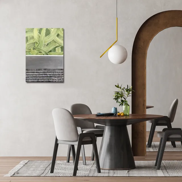 【御畫房】當代國家級展覽畫家 抽象系列手繪油畫70×100cm(DB-099)