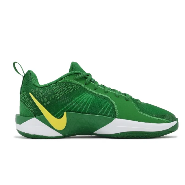 【NIKE 耐吉】籃球鞋 Sabrina 2 GS Oregon 大童 女鞋 綠 黃 奧勒岡 莎賓娜(HQ4515-300)
