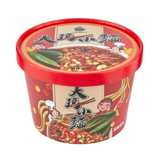 【大瑪南洋蔬食】大瑪小麵 一箱(133gx6入/箱)