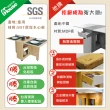 【IHouse】團原 台灣製 可移動收納 餐桌/摺疊桌/折疊桌/蝴蝶桌(收納餐桌/免組裝/木芯板)