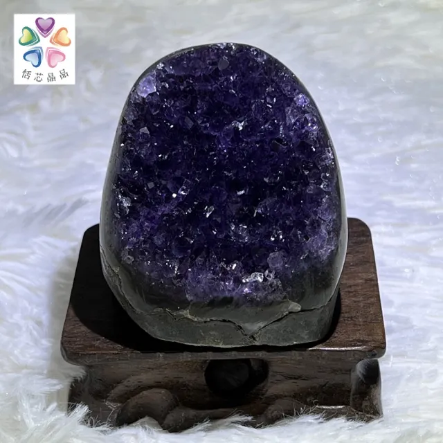 【恬芯晶品】頂級烏拉圭紫晶鎮 ESPPRO隨機出貨(帝王紫水晶擺件辦公室開運水晶招財招貴人風水擺件鎮宅擋煞)