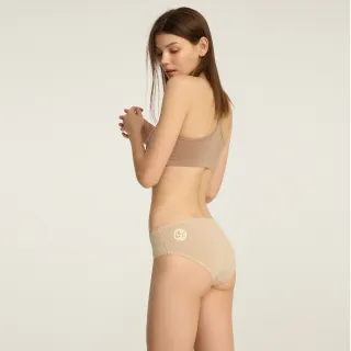 【Anden Hud】秘密花園．花邊中腰三角內褲(芝麻棕-療癒綻放)