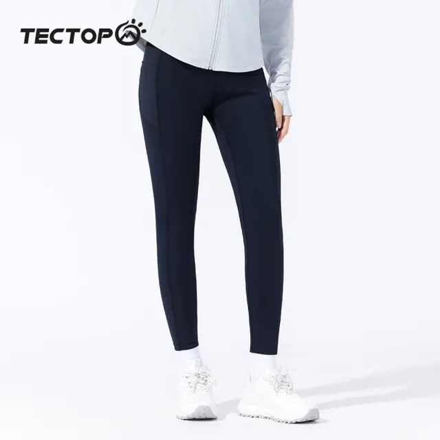 【TECTOP 探拓戶外】出清！2422154女款彈力緊身褲(雙面高彈力 柔感不悶熱 高彈力塑型)