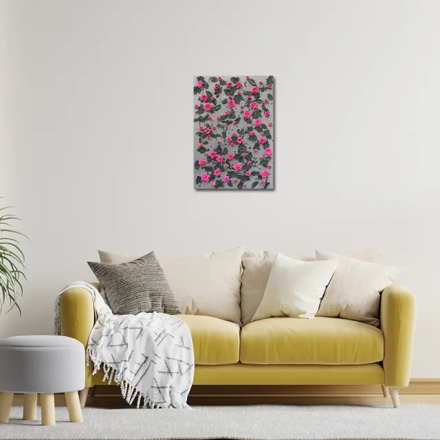 【御畫房】當代國家級展覽畫家 抽象系列手繪油畫70×100cm(DB-111)