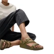 【FitFlop】SKINNY II 後帶皮革造型涼鞋(二色)