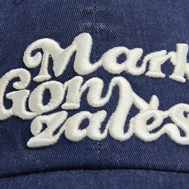 【Mark Gonzales官方旗艦】MG LOGO 棒球帽-藍色