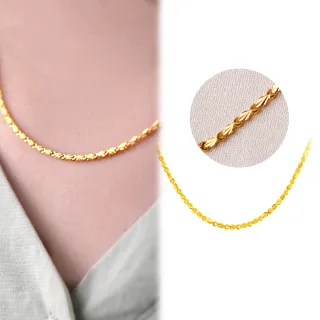 【金緻品】黃金項鍊 小臻貝鍊 1.26錢(5G工藝 純金鍊子 女款 金素鍊 素鍊 單鍊 金鍊子 純項鍊 單項鍊)