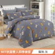【AmoreCasa】買1送1 MIT抗菌銀離子柔適棉四季被套(雙人/多款任選/親膚舒適/四季好用)
