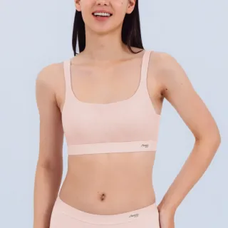 【sloggi】BASIC SPORTY COOL清爽律動U領內衣(初櫻淡粉)