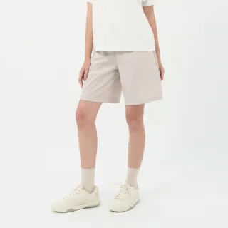 【GIORDANO 佐丹奴】女裝輕薄彈力短褲(17 卡其)