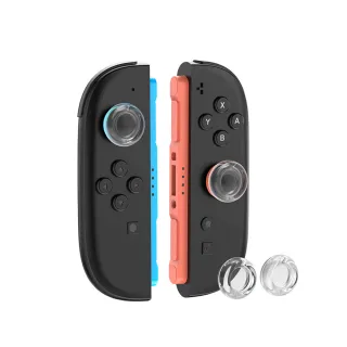 【良值】NS2 Joy-Con 2 控制器專用類比鈕保護套 透明款(L1064 蘑菇頭搖桿頭)