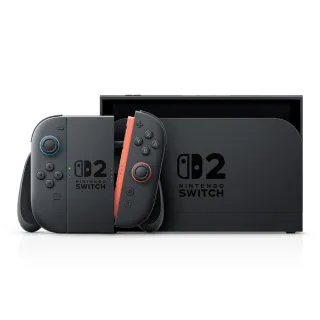 【Nintendo 任天堂】Switch 2 瑪利歐賽車世界 主機組+《咚奇剛 蕉力全開》+《9H鋼化貼》
