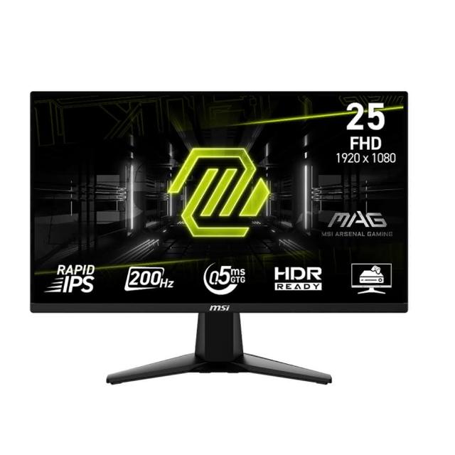 【MSI 微星】MAG 255F E20 25型 IPS FHD 200Hz 電競螢幕(0.5ms/HDR)