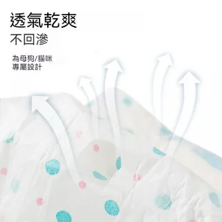 【Pet Universe 多寵宇宙】寵物尿布-XL-5包/組(寵物禮貌帶 狗尿布 狗狗尿布 狗狗禮貌帶 貓尿布 貓咪尿布)