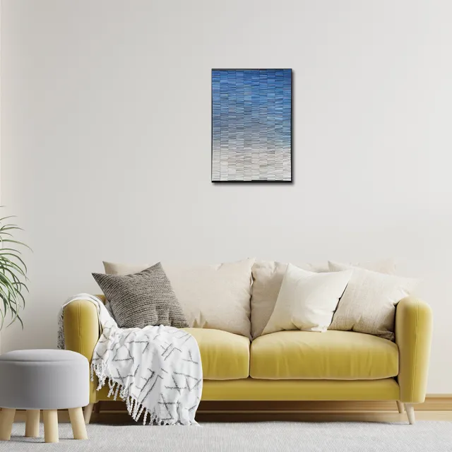【御畫房】當代國家級展覽畫家 抽象系列手繪油畫70×100cm(DB-146)