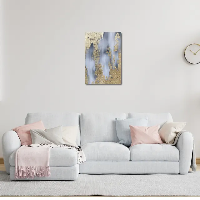 【御畫房】當代國家級展覽畫家 抽象系列手繪油畫70×100cm(DB-152)