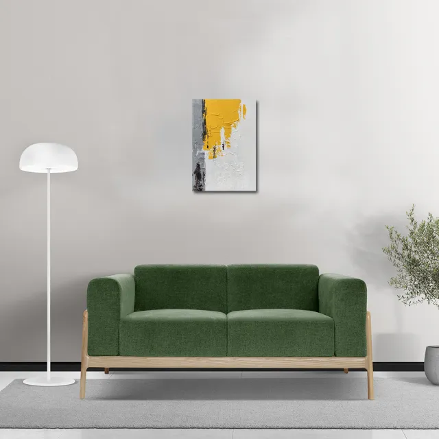 【御畫房】當代國家級展覽畫家 抽象系列手繪油畫70×100cm(DB-161)