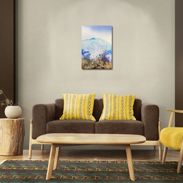 【御畫房】當代國家級展覽畫家 抽象系列手繪油畫70×100cm(DB-153)