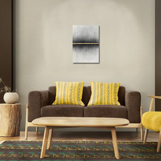【御畫房】當代國家級展覽畫家 抽象系列手繪油畫70×100cm(DB-159)