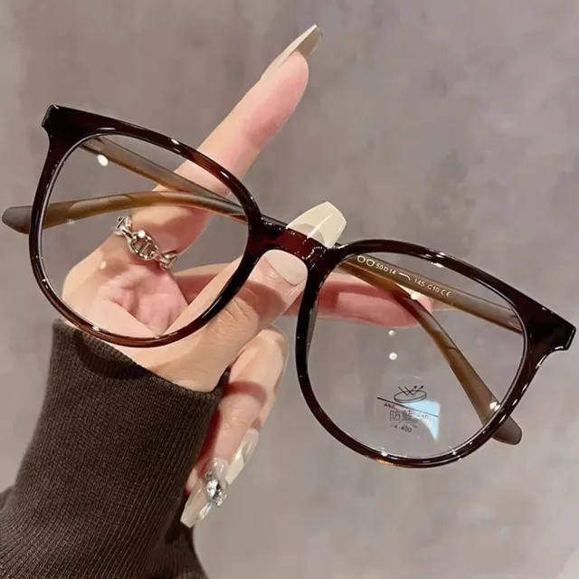 【MoonDy】眼鏡 大框眼鏡 黑框眼鏡 修飾臉型 素顏眼鏡 小臉神器 超輕鏡框 韓系眼鏡 無度數