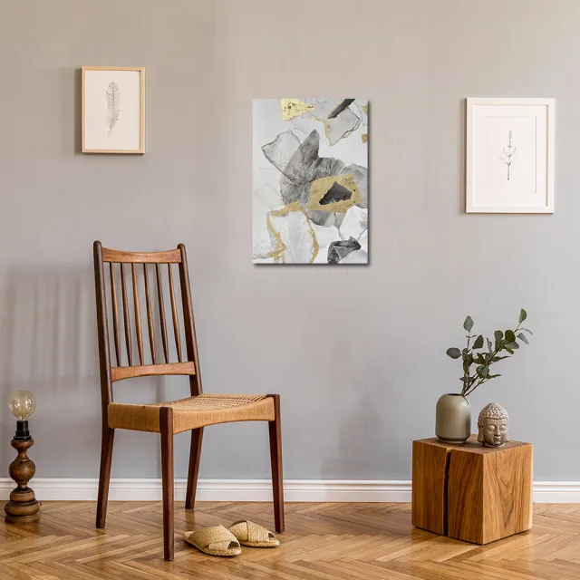 【御畫房】當代國家級展覽畫家 抽象系列手繪油畫70×100cm(DB-158)