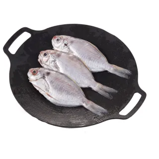 【華得水產】台灣野生肉鯽魚X3包 共9尾 肉魚(260-300g/包/去鰓去肚)