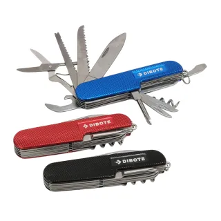 【DIBOTE迪伯特】多功能萬用瑞士刀.剪刀.起子.剉刀.開瓶器