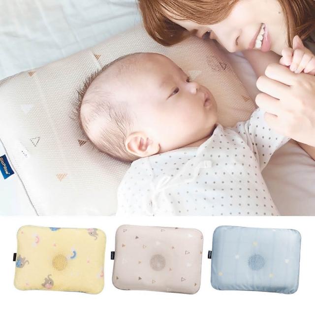 【GIO Pillow】超透氣護頭型嬰兒枕 S M號 2種尺寸 嬰兒枕頭 新生兒枕頭 水洗枕頭 透氣枕 