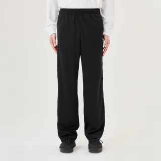 【Mark Gonzales官方旗艦】男女同款 小天使布章休閒長褲-黑色