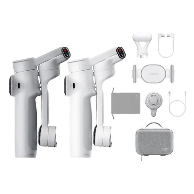 【Insta360】Flow 2 PRO 磁吸手機三軸穩定器 創作者套裝 收納包組(原廠公司貨)