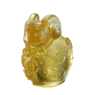 【tittot 琉園】五吉羊_十二生肖年年有錢系列  擺飾(琉璃/藝術品/贈禮/生日送禮/生肖/羊擺飾)