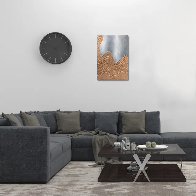【御畫房】當代國家級展覽畫家 抽象系列手繪油畫70×100cm(DB-185)