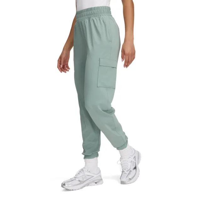 【UNDER ARMOUR】UA 女 Meridian Cargo Jogger長褲_1382524-348(灰綠色)