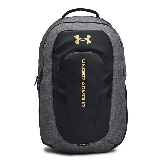 【UNDER ARMOUR】UA 男女同款 Hustle 6.0 Pro 後背包_1384671-003(灰黑色)