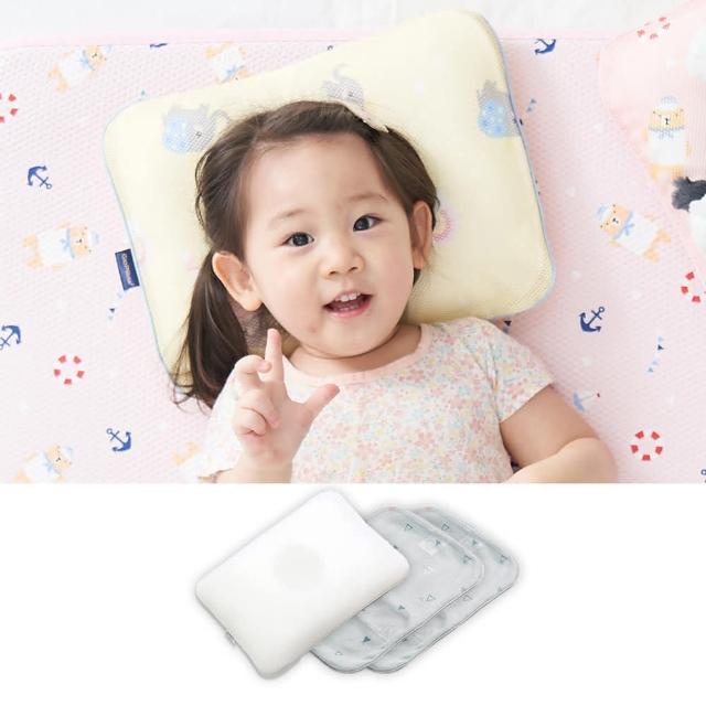【GIO Pillow】超透氣防螨兒童枕 L號 雙枕套組 兒童枕頭 兒童枕 午睡枕 趴睡枕 韓國 