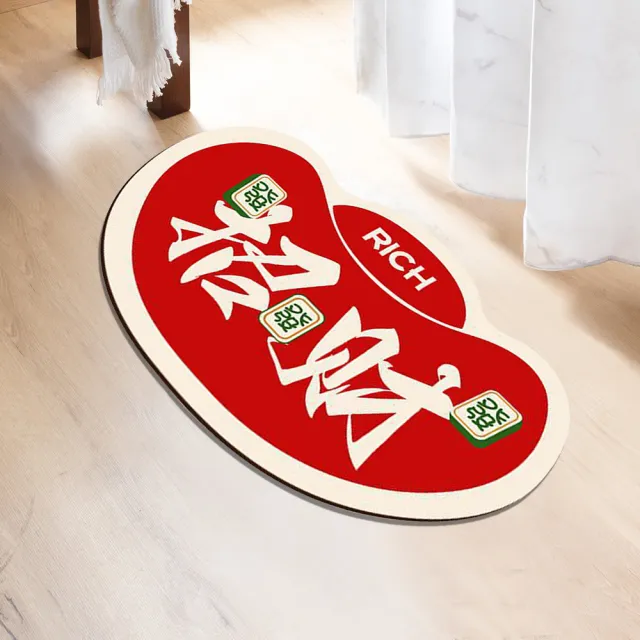 【寢室安居】4入組 軟式珪藻土地墊(硅藻/踏墊/吸水/止滑/速乾)