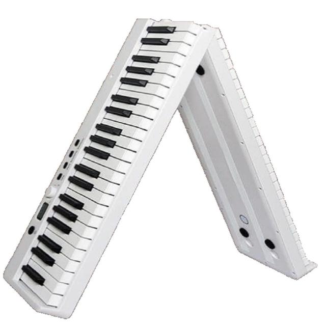 【JAZZY】DP-10PLUS 全新一代 折疊式數位鋼琴 LED跟彈教學 MIDI學習功能(數位電鋼琴 電子琴力度鍵)