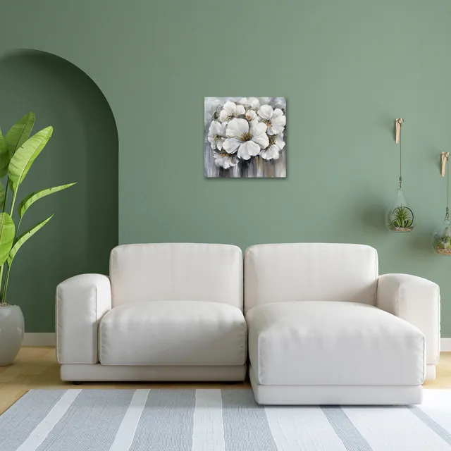 【御畫房】當代國家級展覽畫家 抽象系列手繪油畫80×80cm(DB-198)