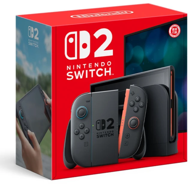 【Nintendo 任天堂】Switch 2 主機+《9H鋼化貼》